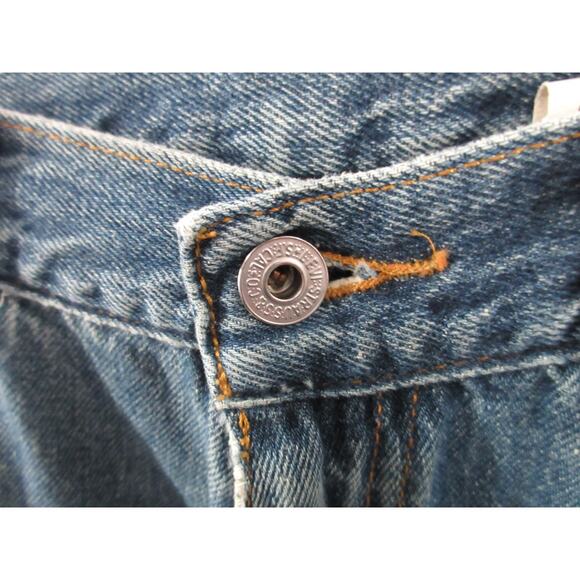 Vintage LEVI'S Baggy 595 Men's 31x34 Jeans - Picture 3 of 16